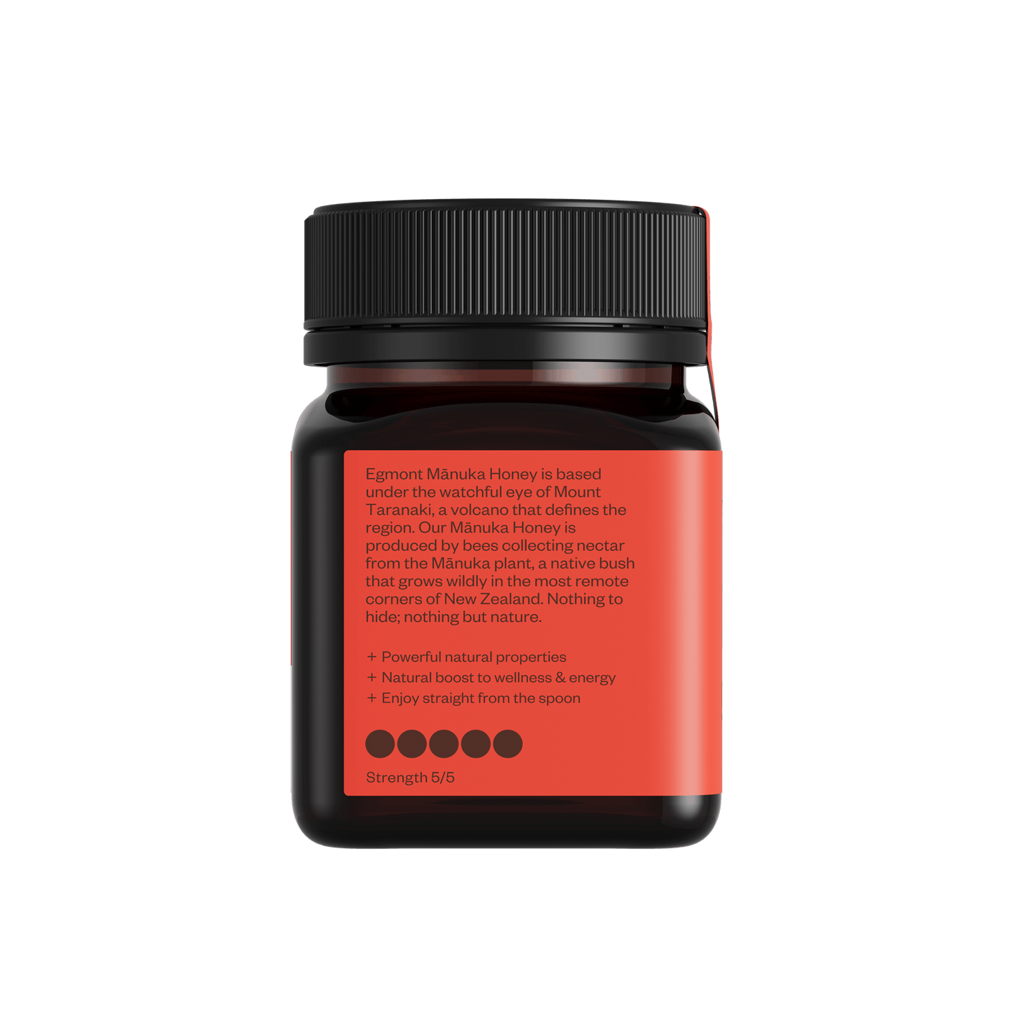 Egmont Manuka Honey MGO 830+ (UMF 20+) nutritional panel